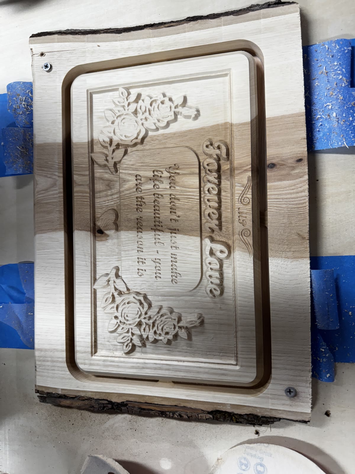 Custom engraved keepsake piece
