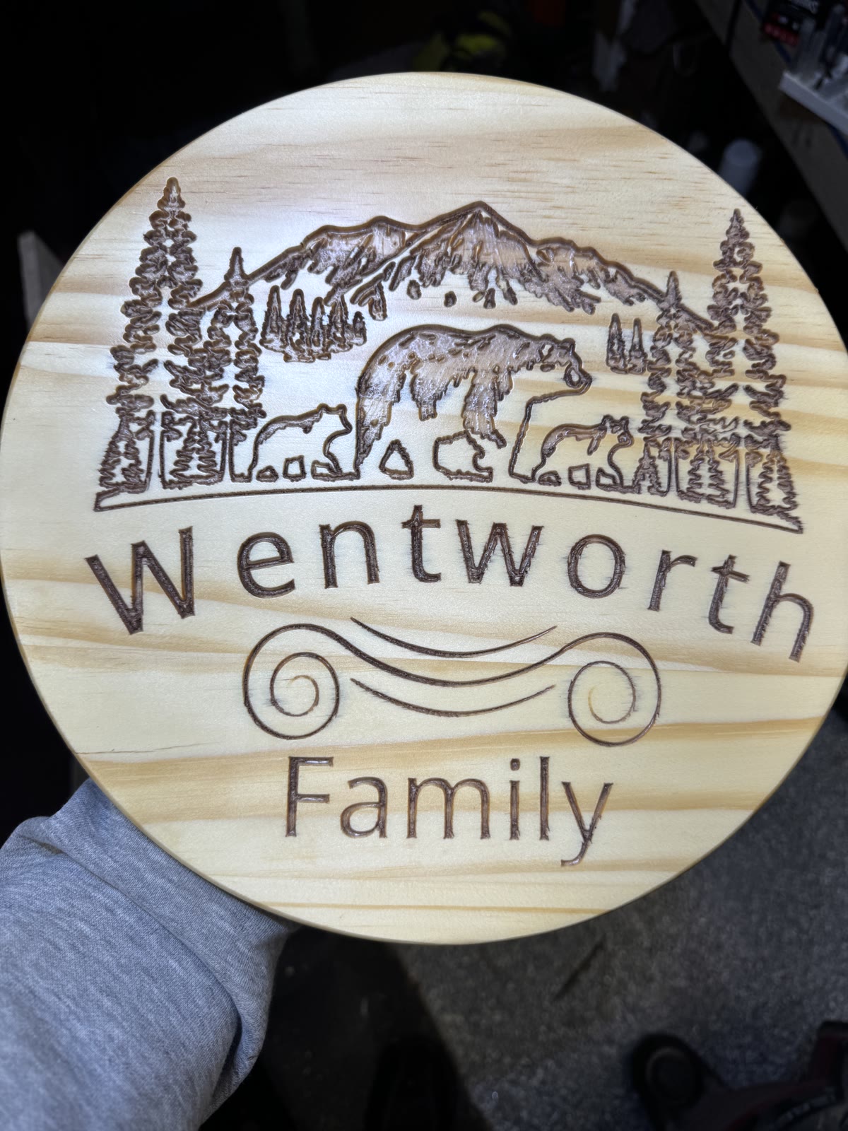 Custom lake house sign
