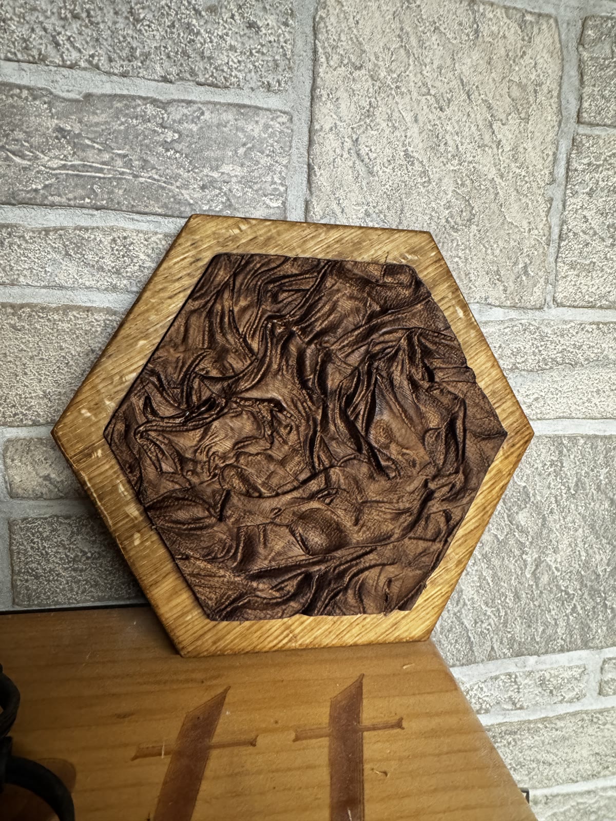 CNC carving with detailed relief work